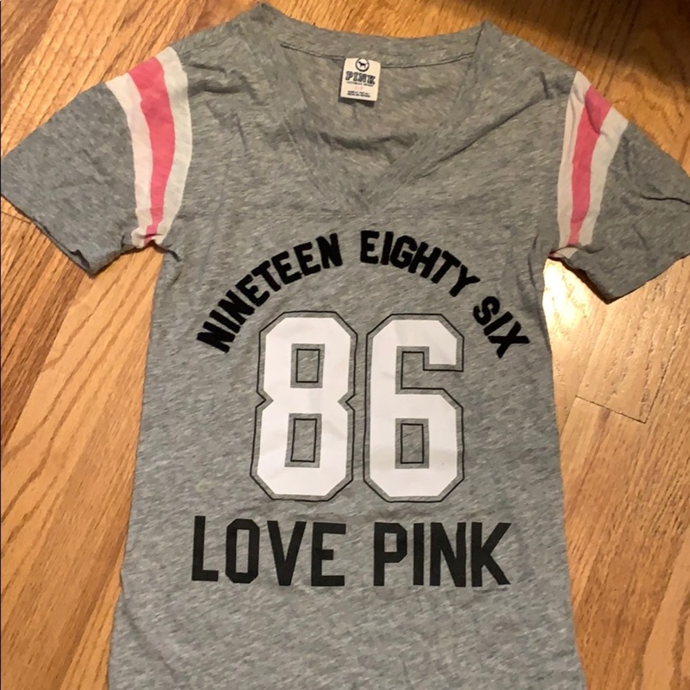 VIctoria Secret PINK V-neck T-shirt